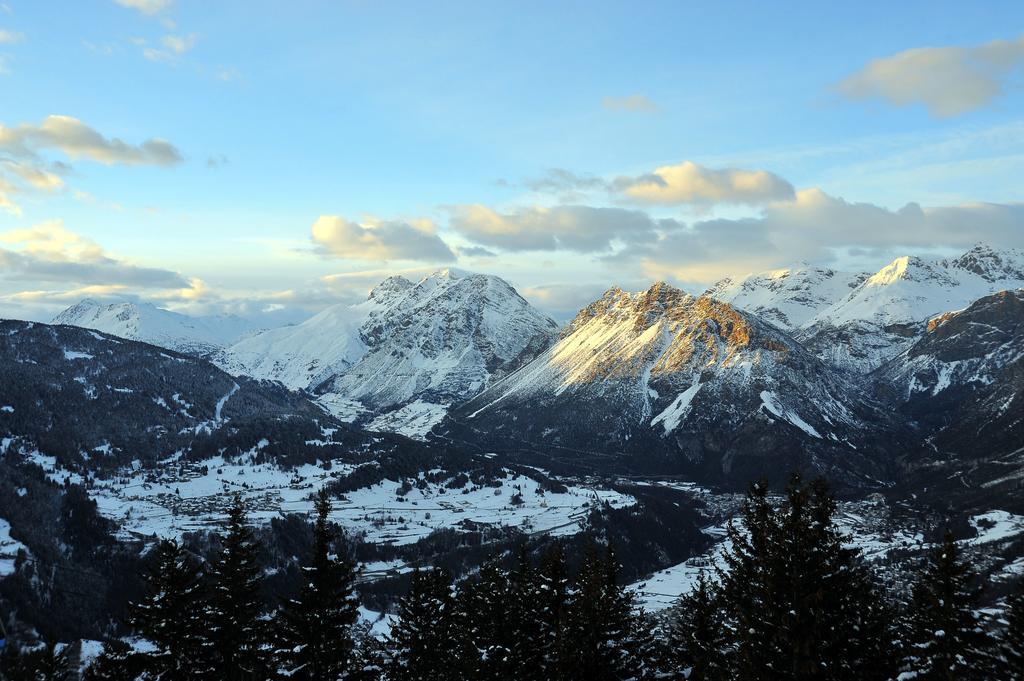 Albergo Stelvio Bormio Bagian luar foto